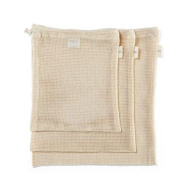Eco-Friendly Cotton Mesh Drawstring Bag – Reusable, Breathable & Sustainable - Image 2