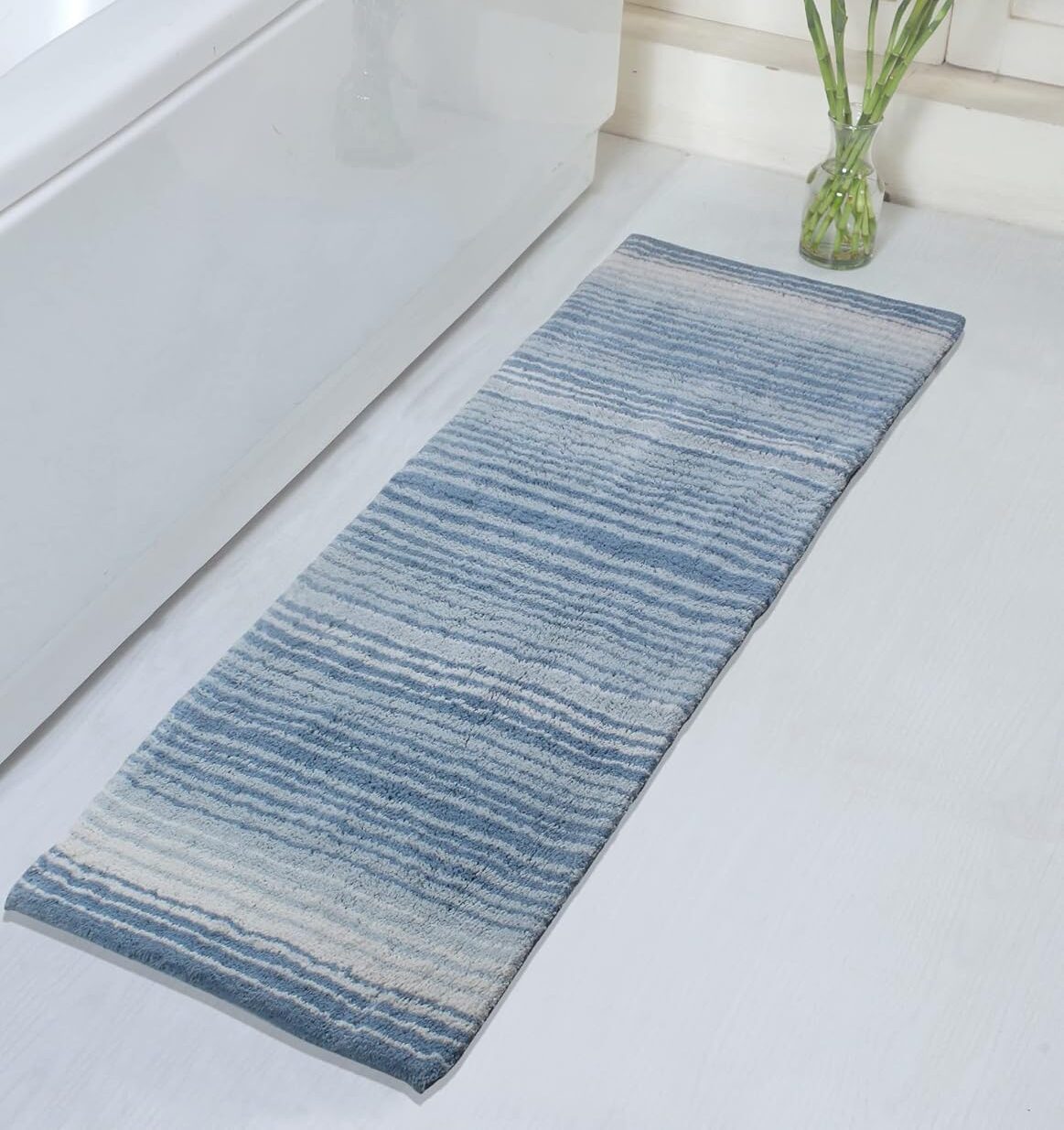 Striped Cotton Bathmat – Elevate Your Bathroom Décor - Image 3