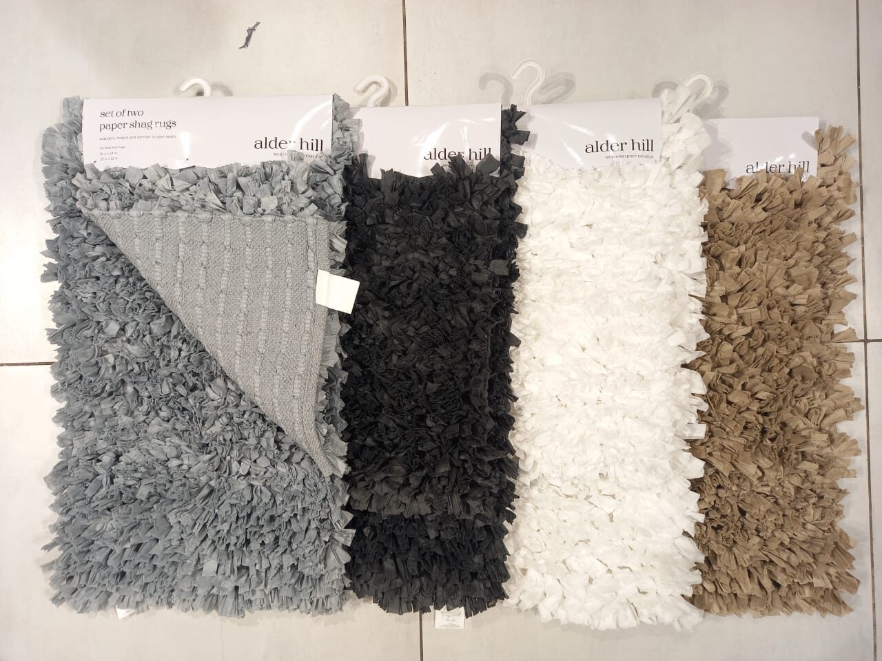 Paper Chindi Shag Rug - Image 3