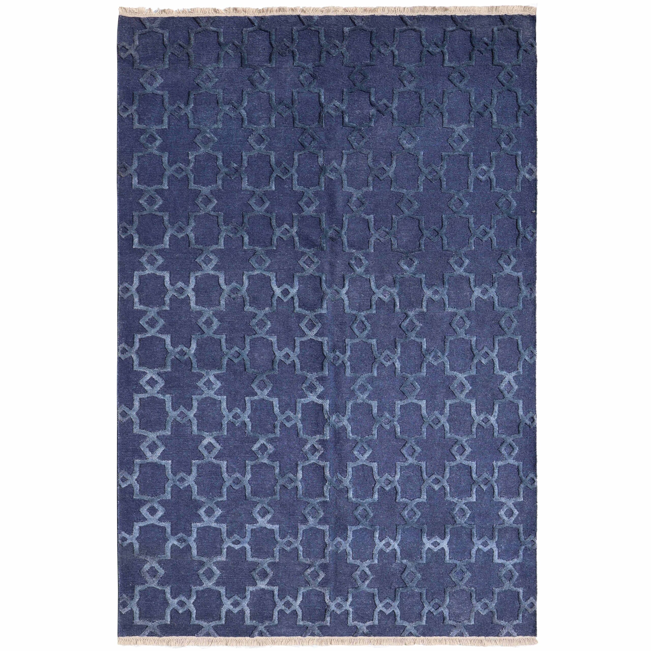 Handwoven Rug with fringes